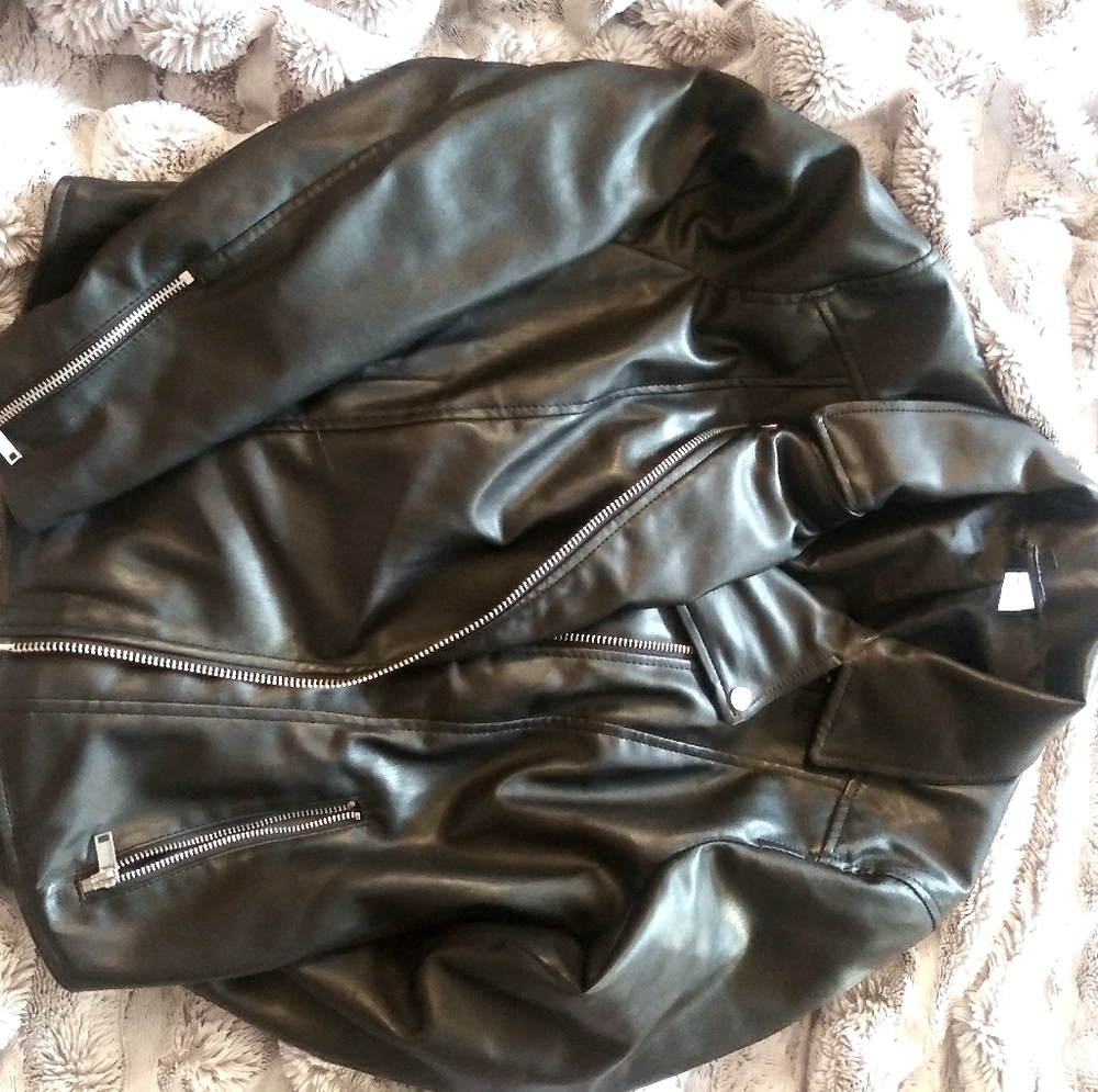 Leather jacket